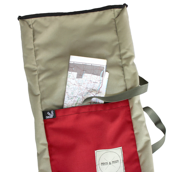 Mini Knappsack rolltop backpack | Mntn & Moon X Buck Products display picture 1